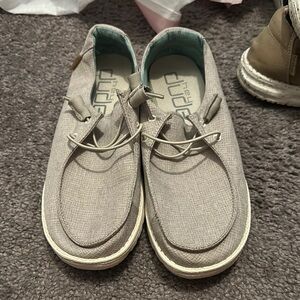 Hey Dude Gray Casual Shoes